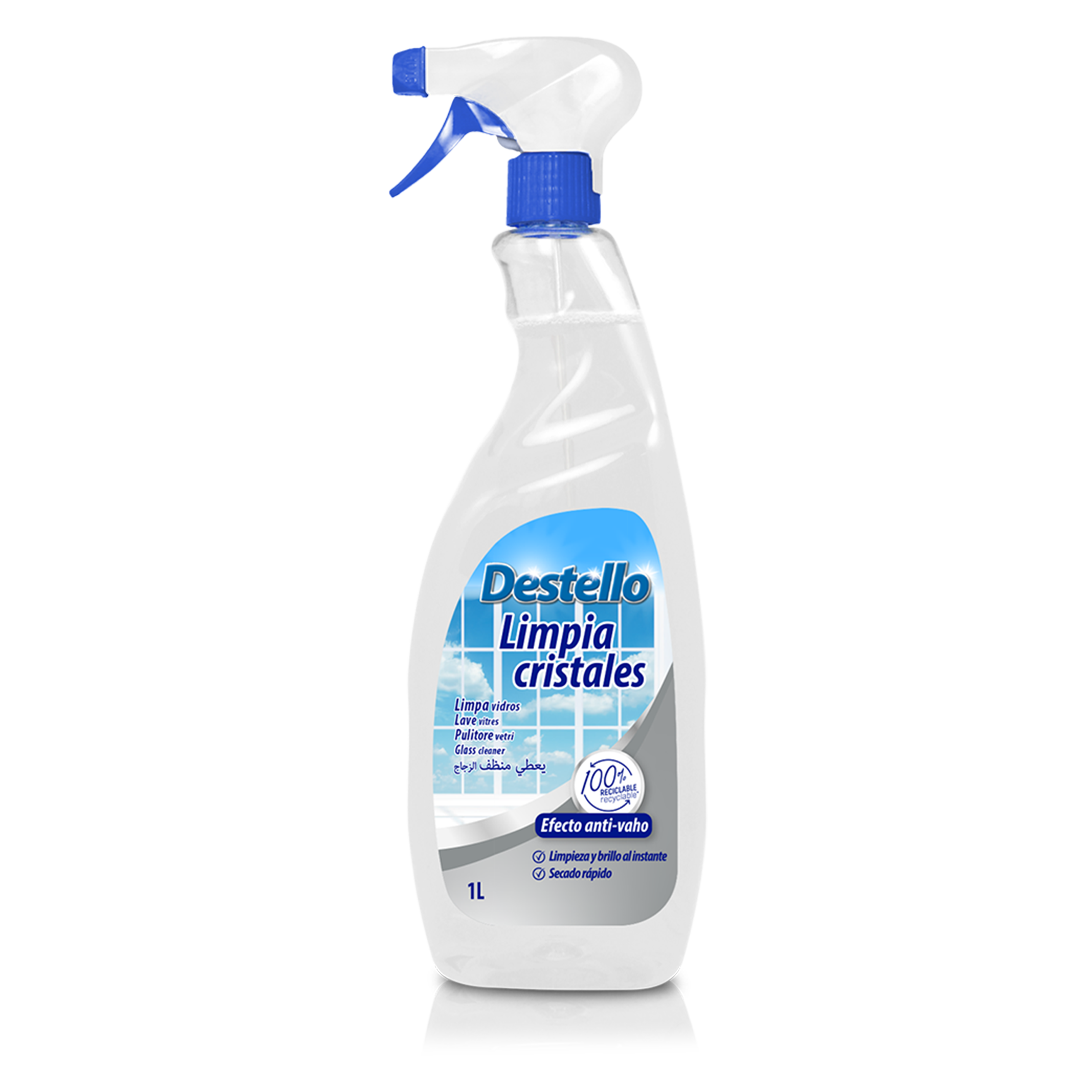 household-Spray Cleaner-1L - Glass Cleaner