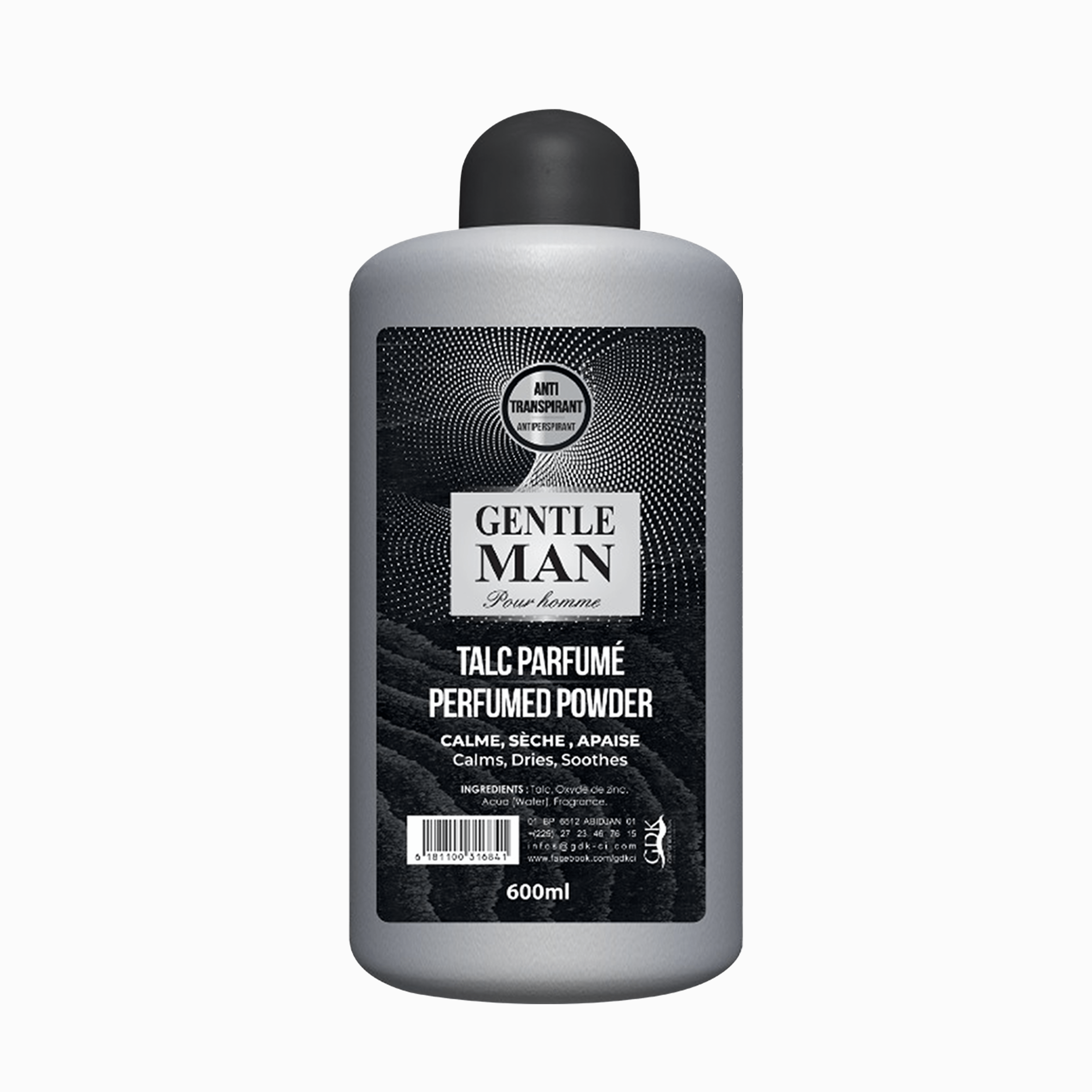 cosmetics-Body Care-Gentleman - Powder 600Grs