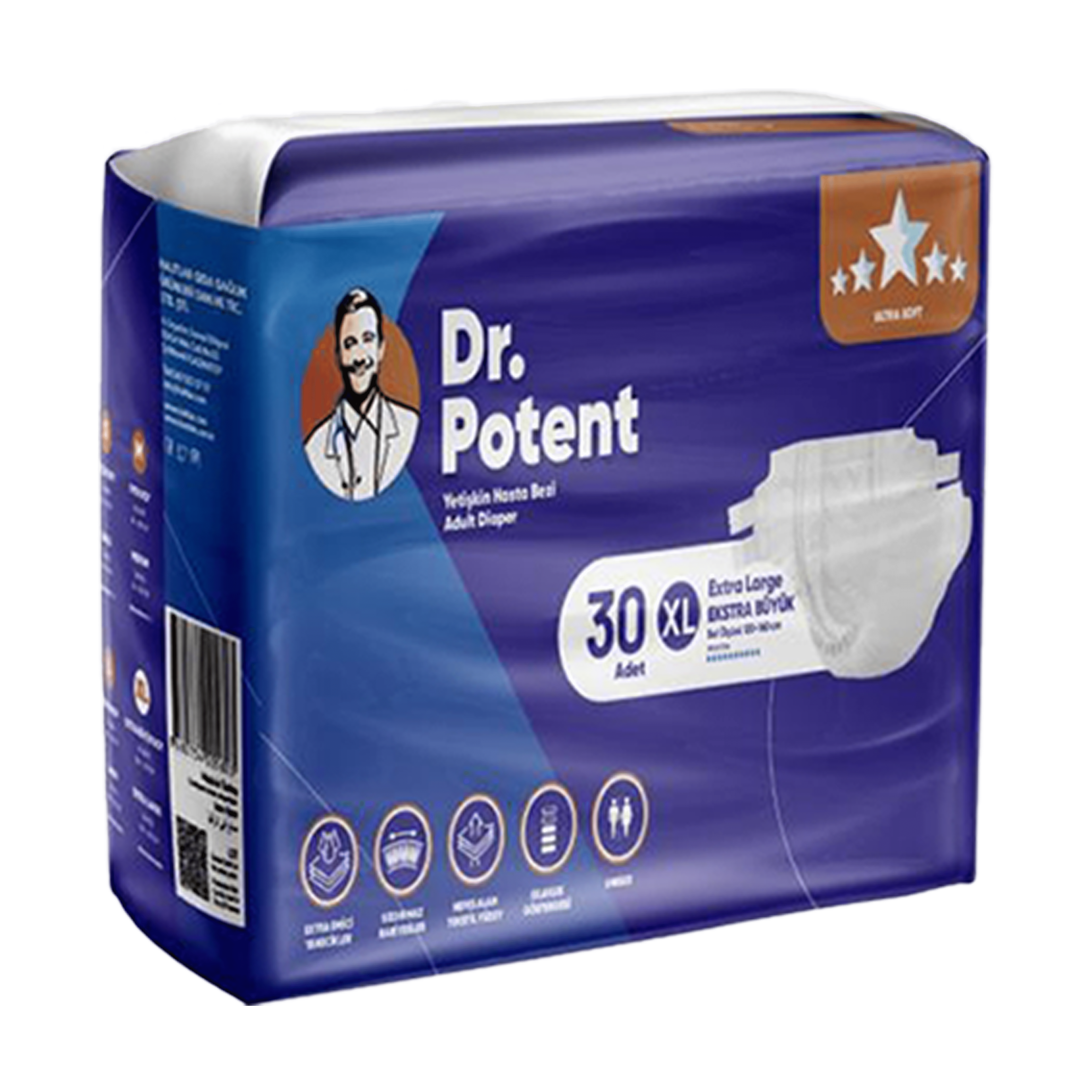 personal-care-Adults Care-Adults Diapers - Extra Large 30Pcs