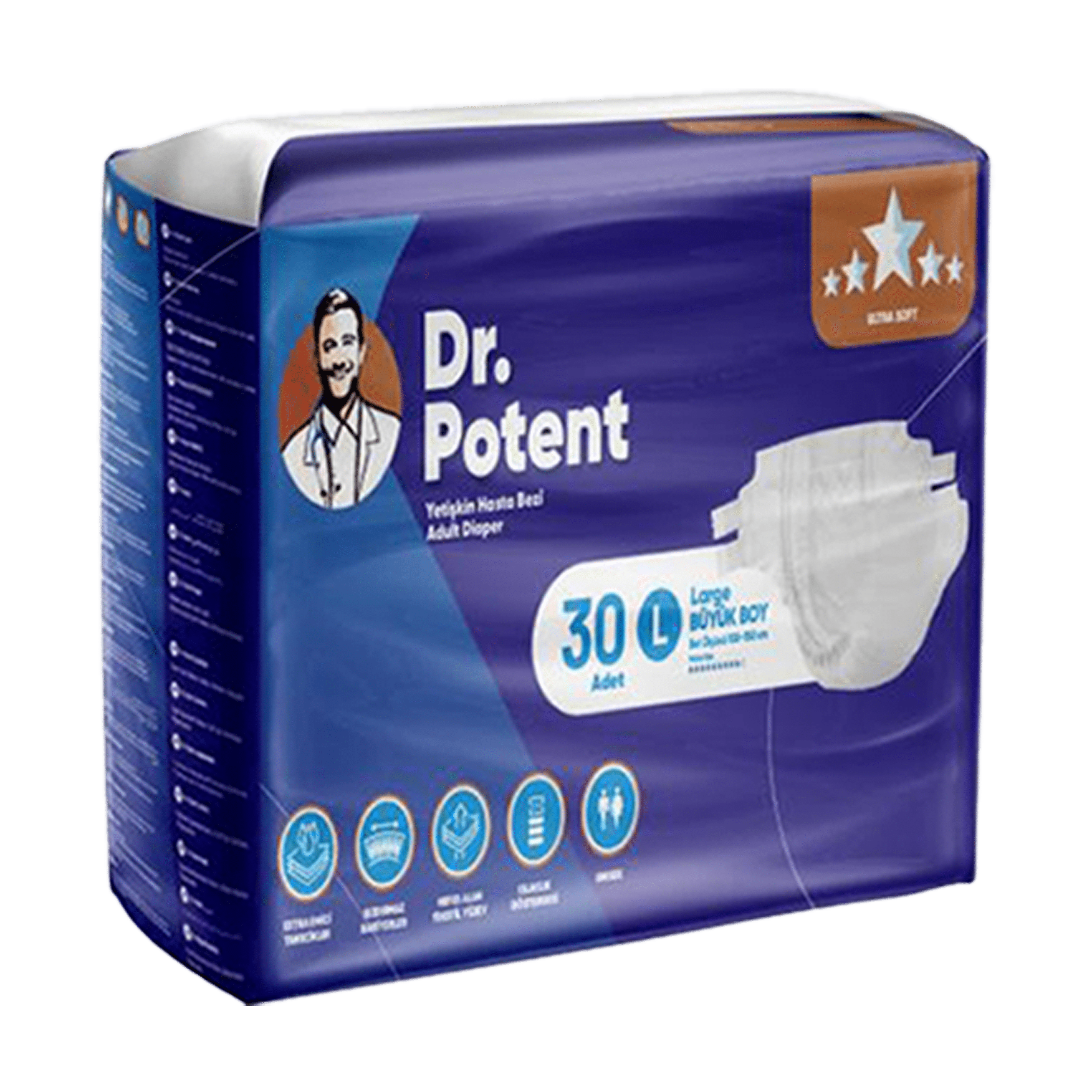 personal-care-Adults Care-Adults Diapers - Large 30Pcs