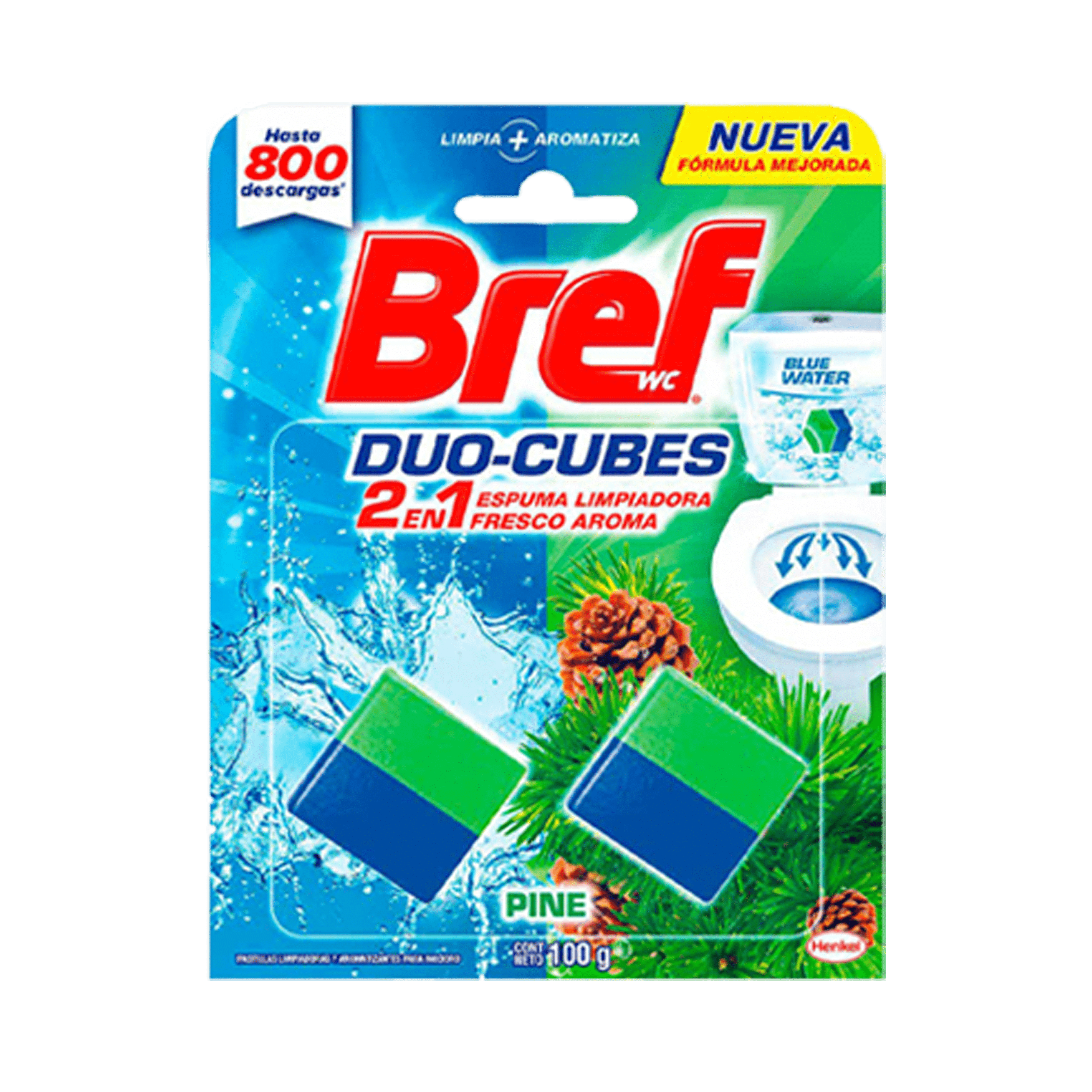 household-WC Block-2 Cubes - Pine