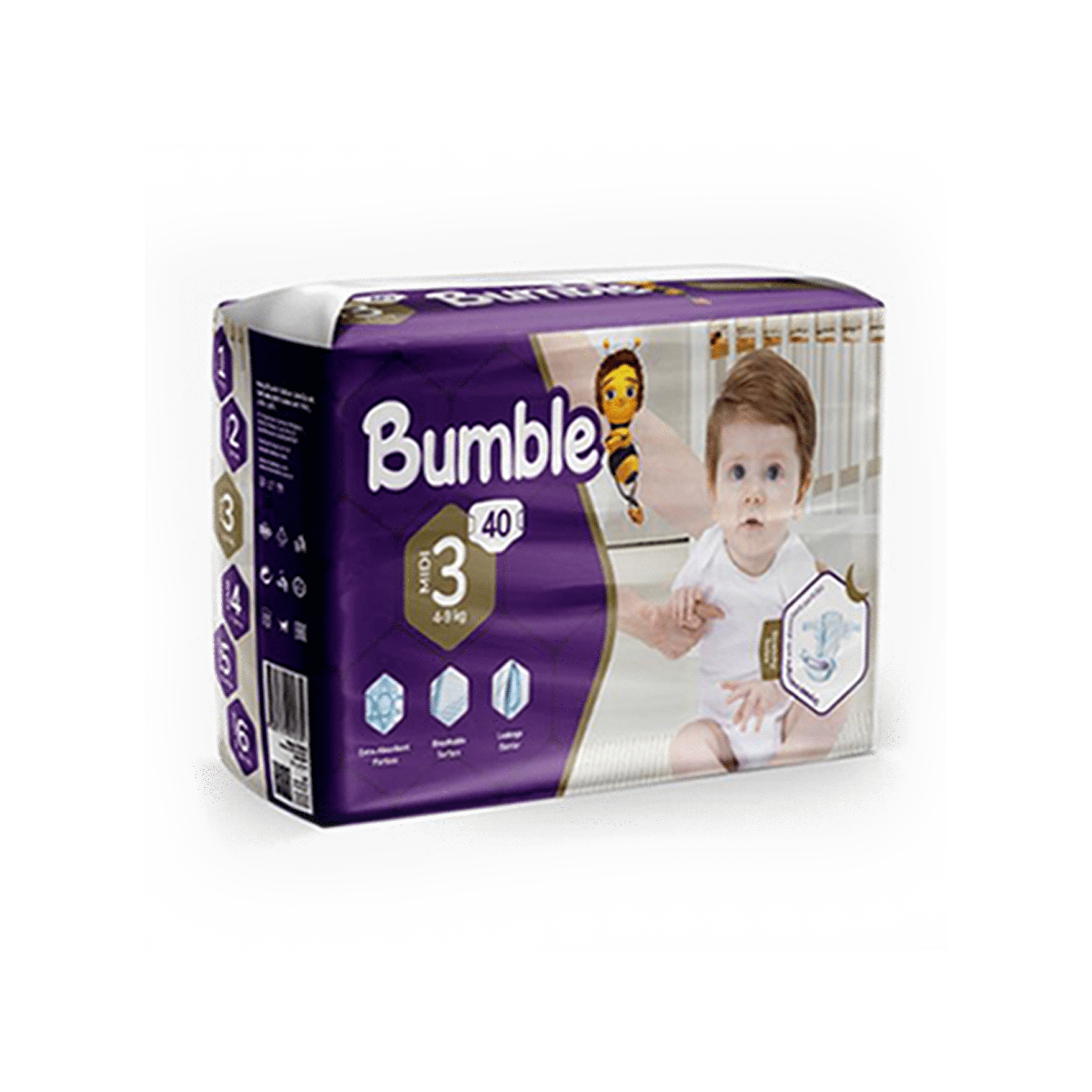 baby-care-Baby Diapers-Twin Pack  - N3 Midi
